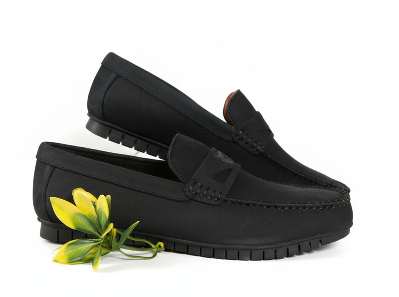 Mocassin Daim 8# Noir