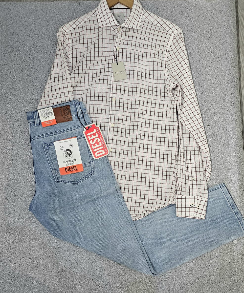 Ensemble pantalon chemise