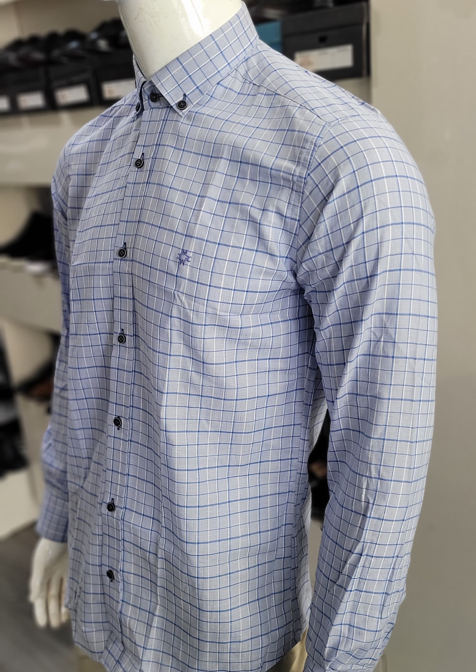 Chemise Morenzo Carrelé