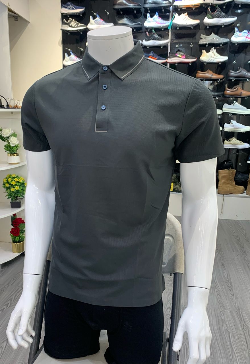 Polo Soie Glacée Vert