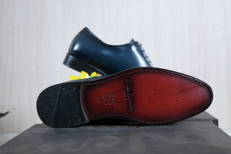 Chaussure Cuir 7222# Bleu