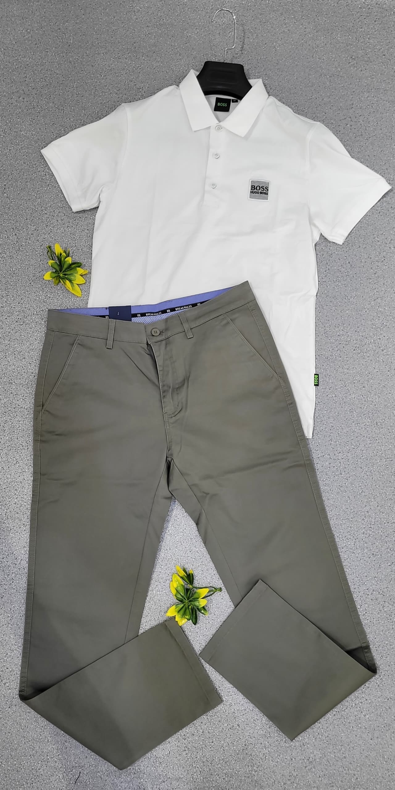 Ensemble Polo kakki
