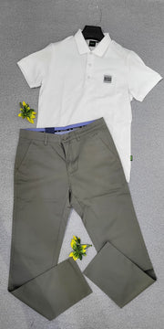 Ensemble Polo kakki