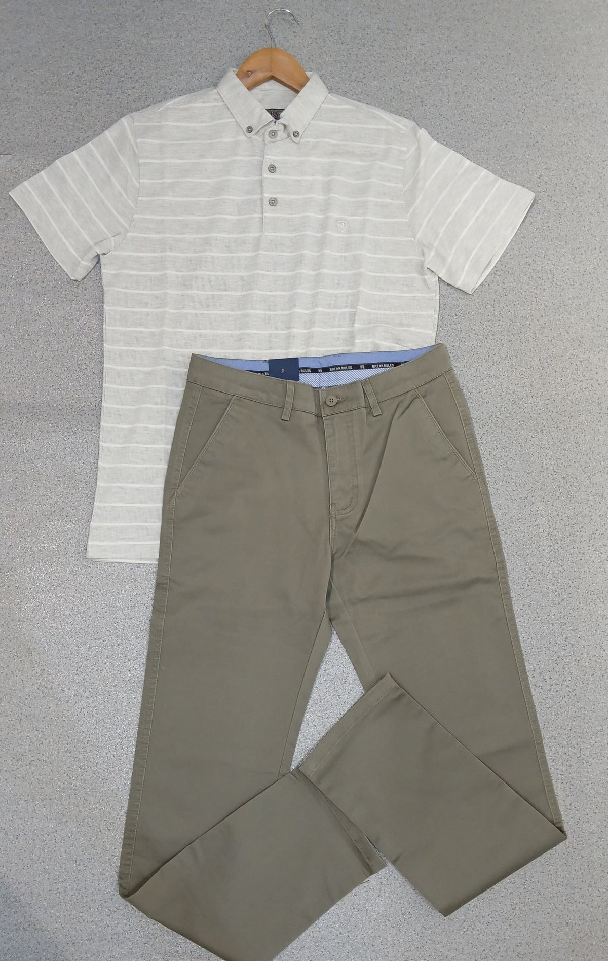 Ensemble polo kakki