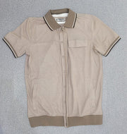 Polo Chemise beige