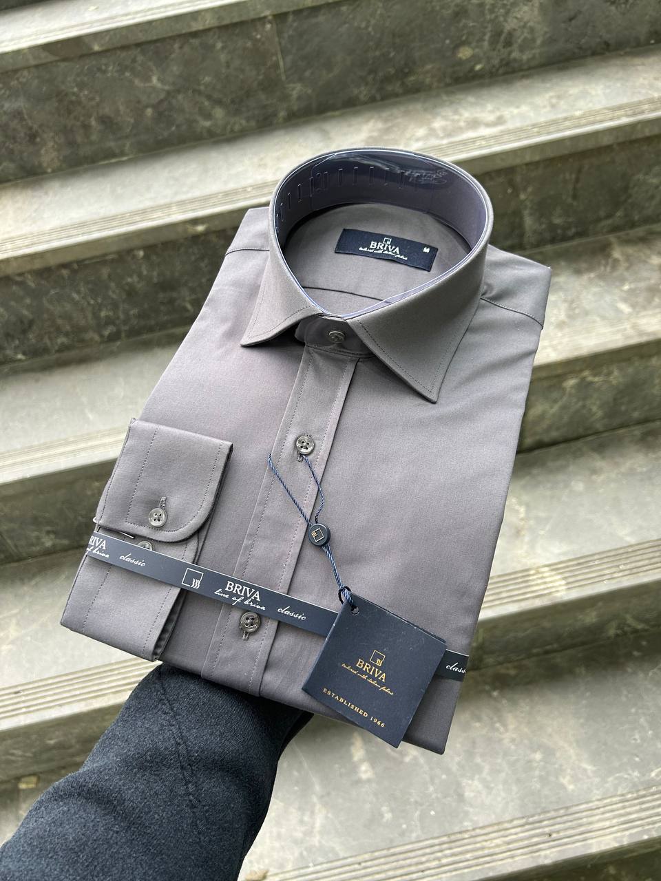Chemise LM Briva Gris Foncé