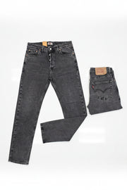 Jeans Levis gris délavé