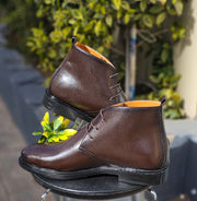 Botte Cuir 144# Marron