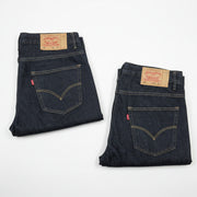 Jeans Levis Noir Brut