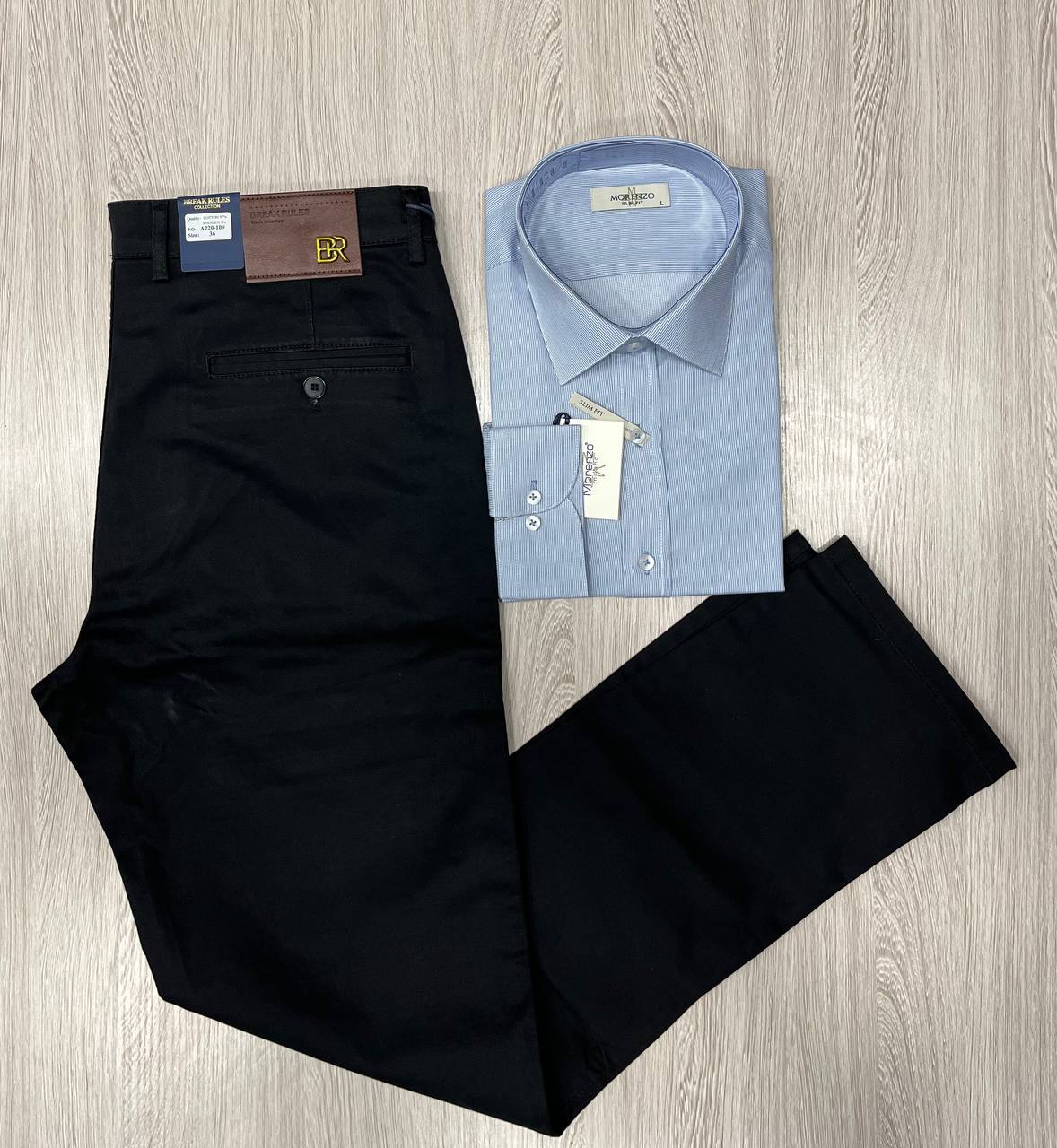 Ensemble Chemise Kakki