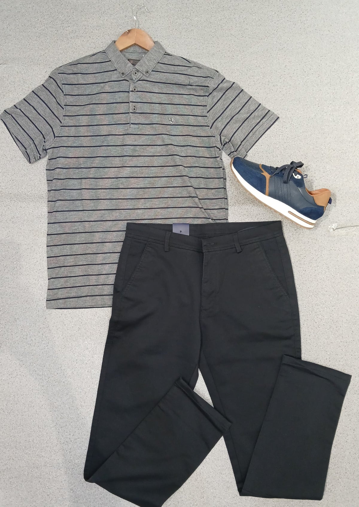 Ensemble polo kakki