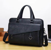 Sac Cartable Cuir Noir