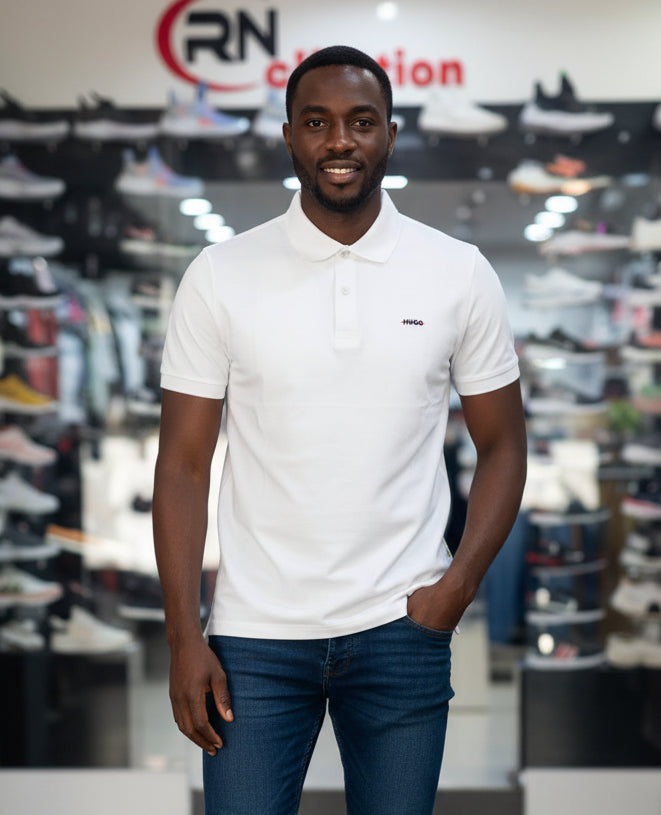 Polo Cotton Blanc
