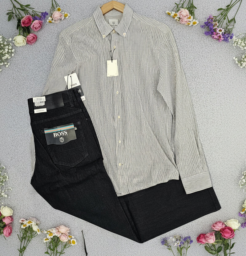 Ensemble pantalon chemise