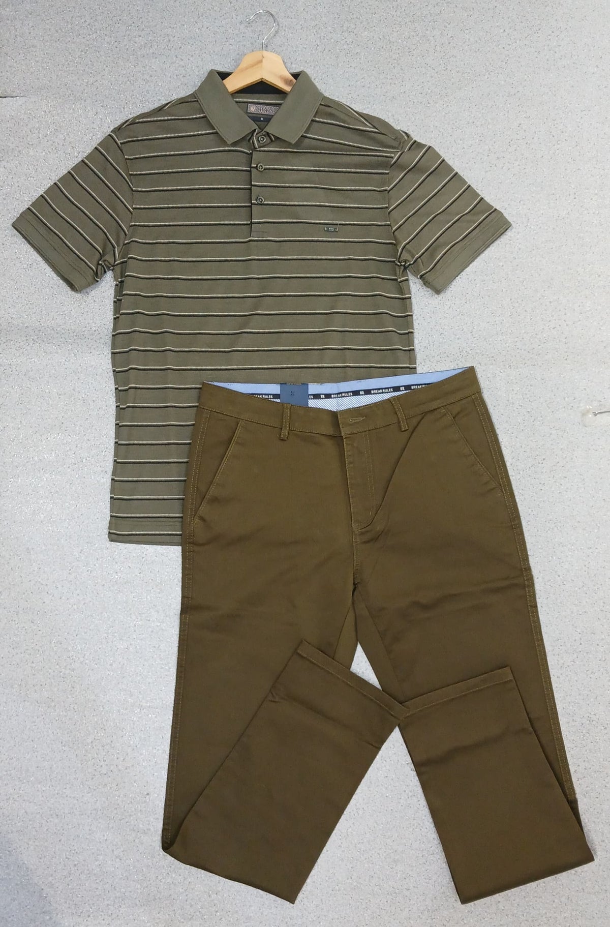 Ensemble Polo kakki
