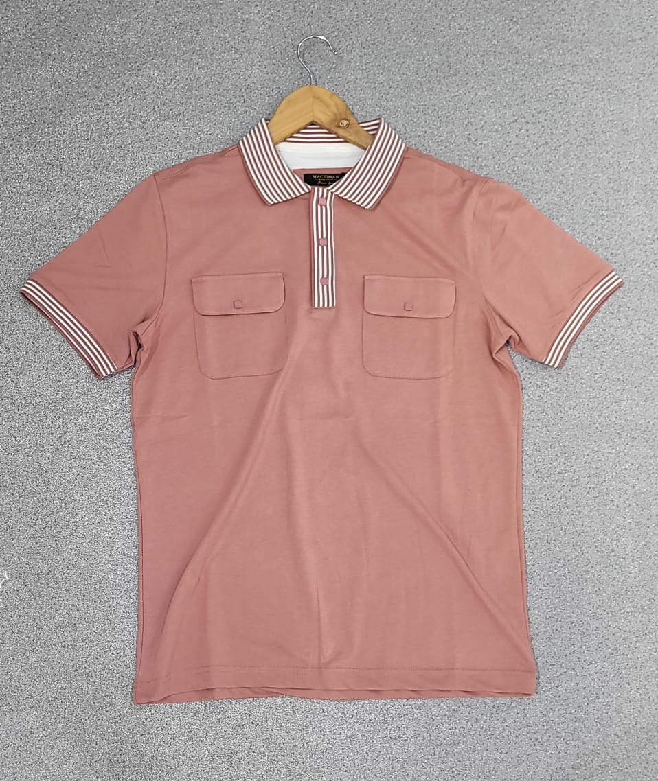 Polo Double Poche somon