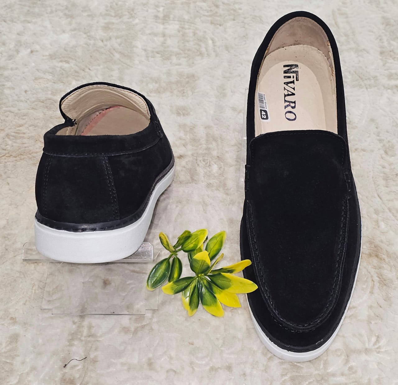 Mocassin NV Daim Noir