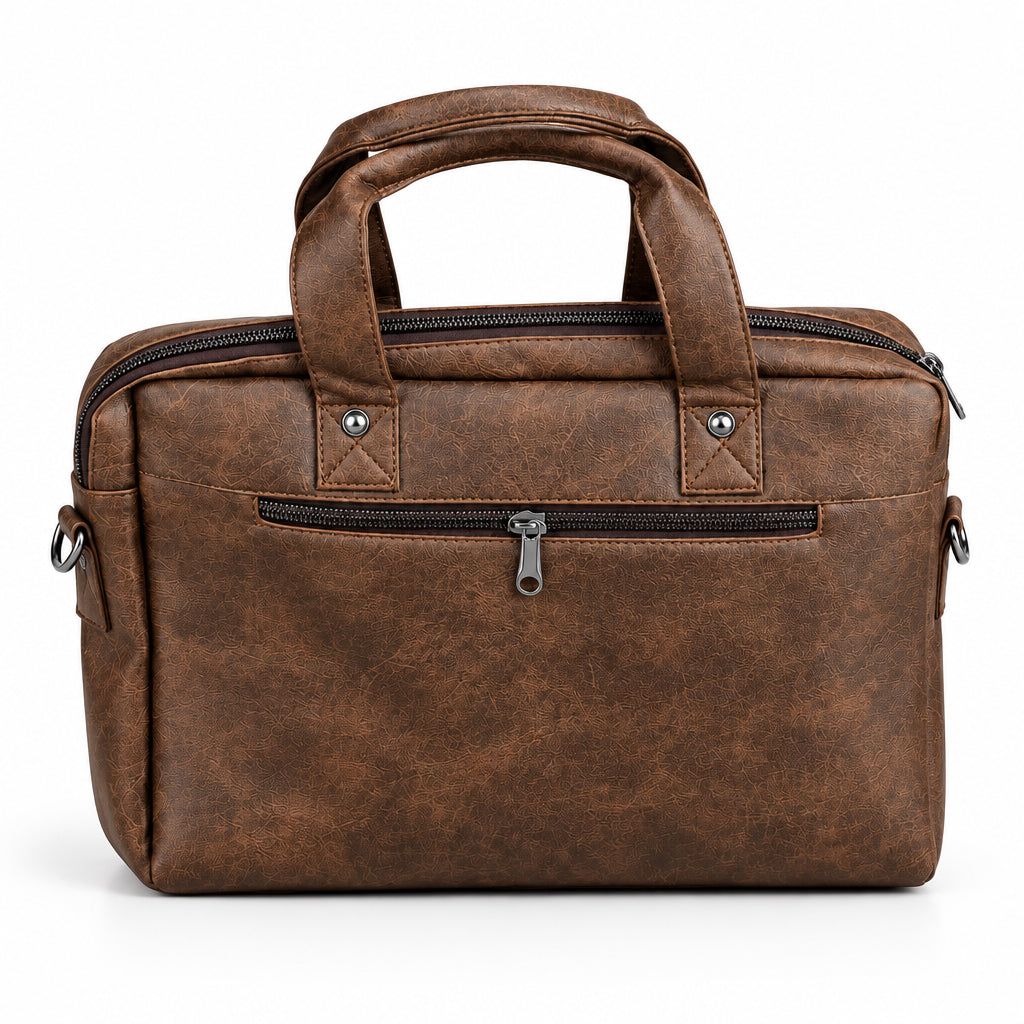 Sac cartable Marron