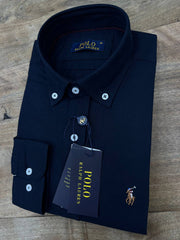 Chemise Polo Bleu de Nuit