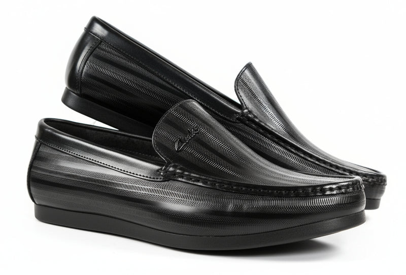 Mocassin Cuir 5# Noir