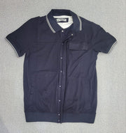 Polo Chemise bleu de nuit