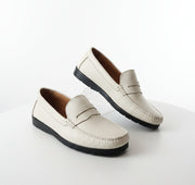 Mocassin Cuir R24 Beige
