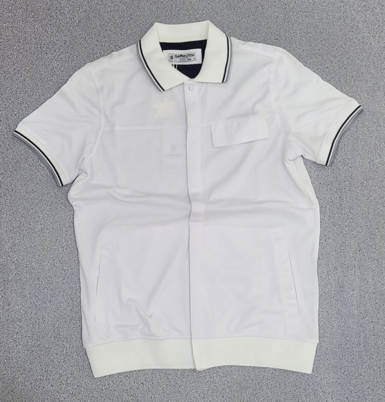 Polo Chemise Blanc