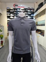 Polo Soie Glacée Gris