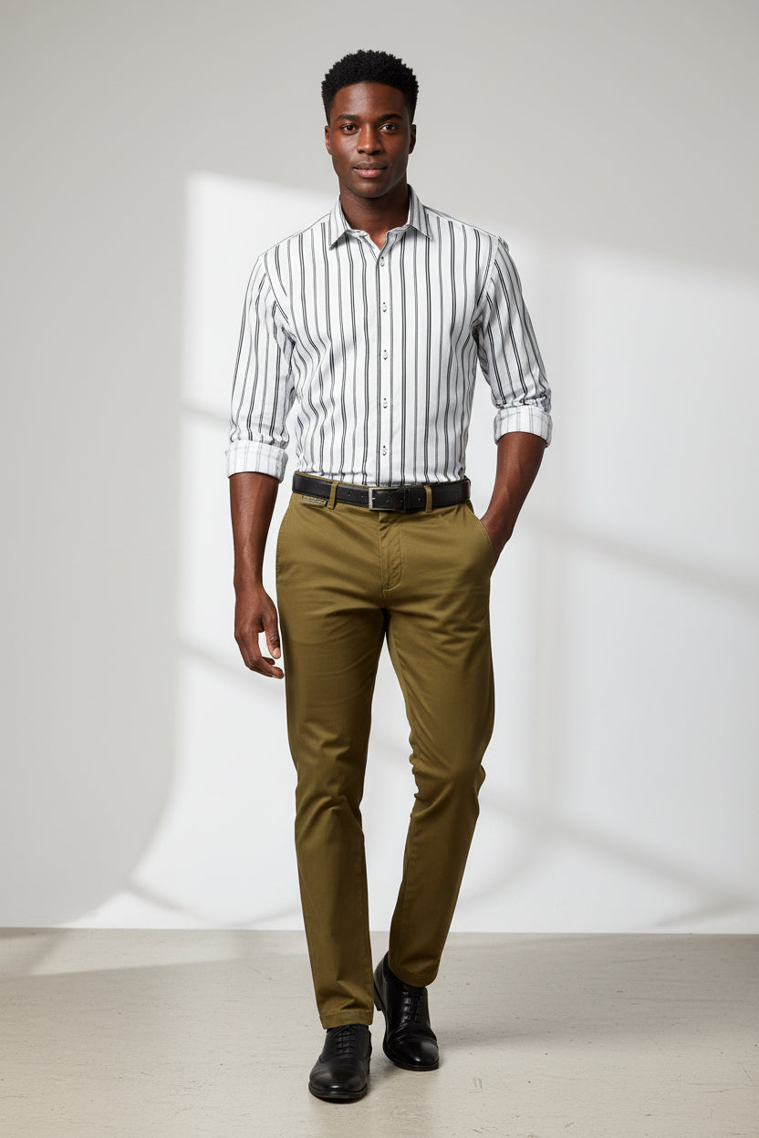 Ensemble Chemise Kakki