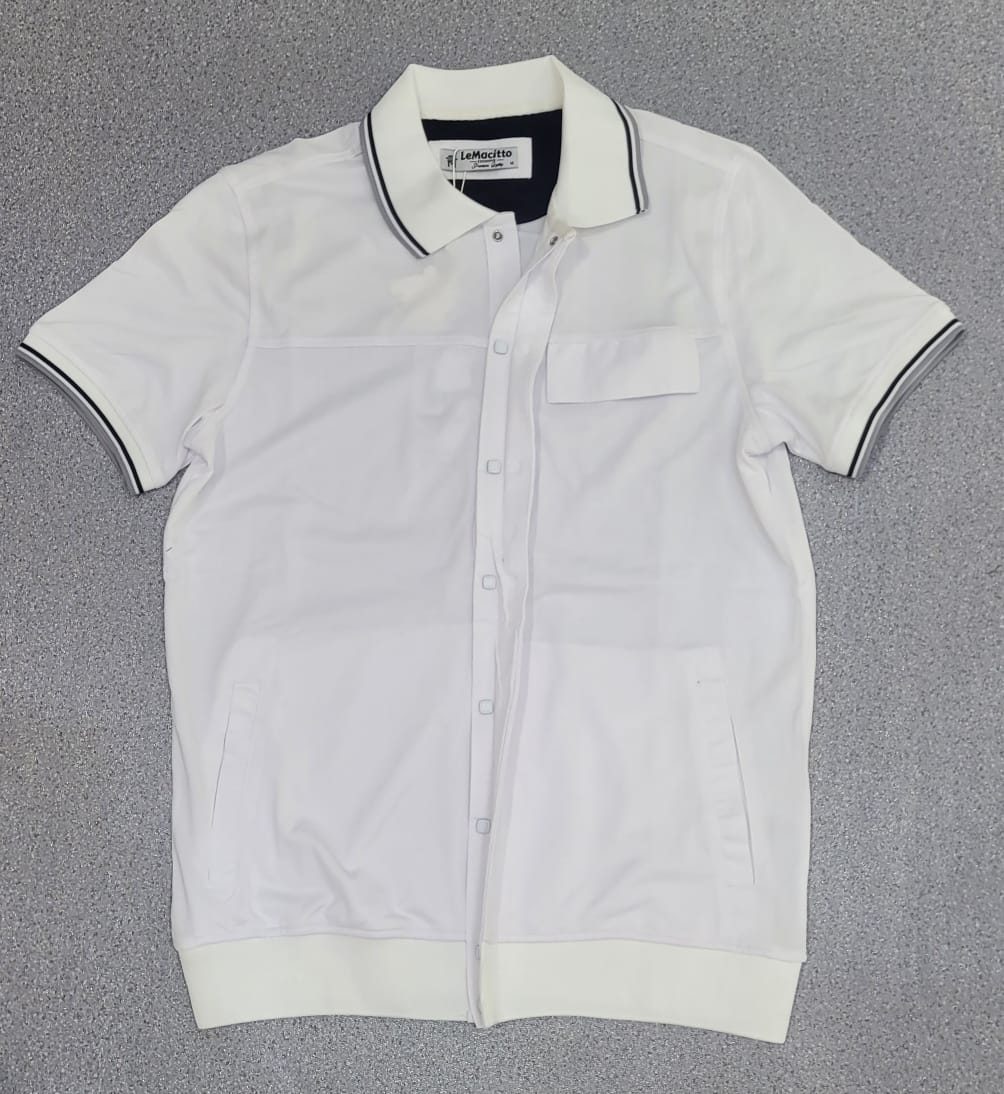 Polo Chemise Blanc
