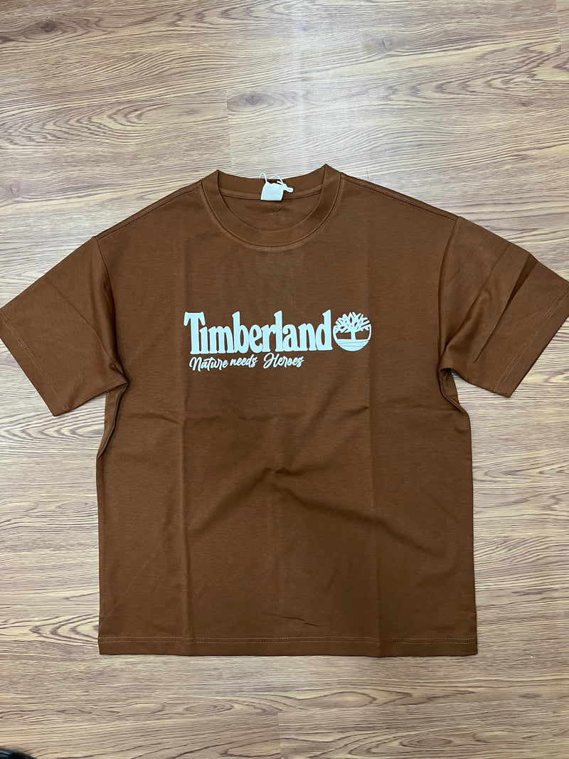T-shirt Timb Marron