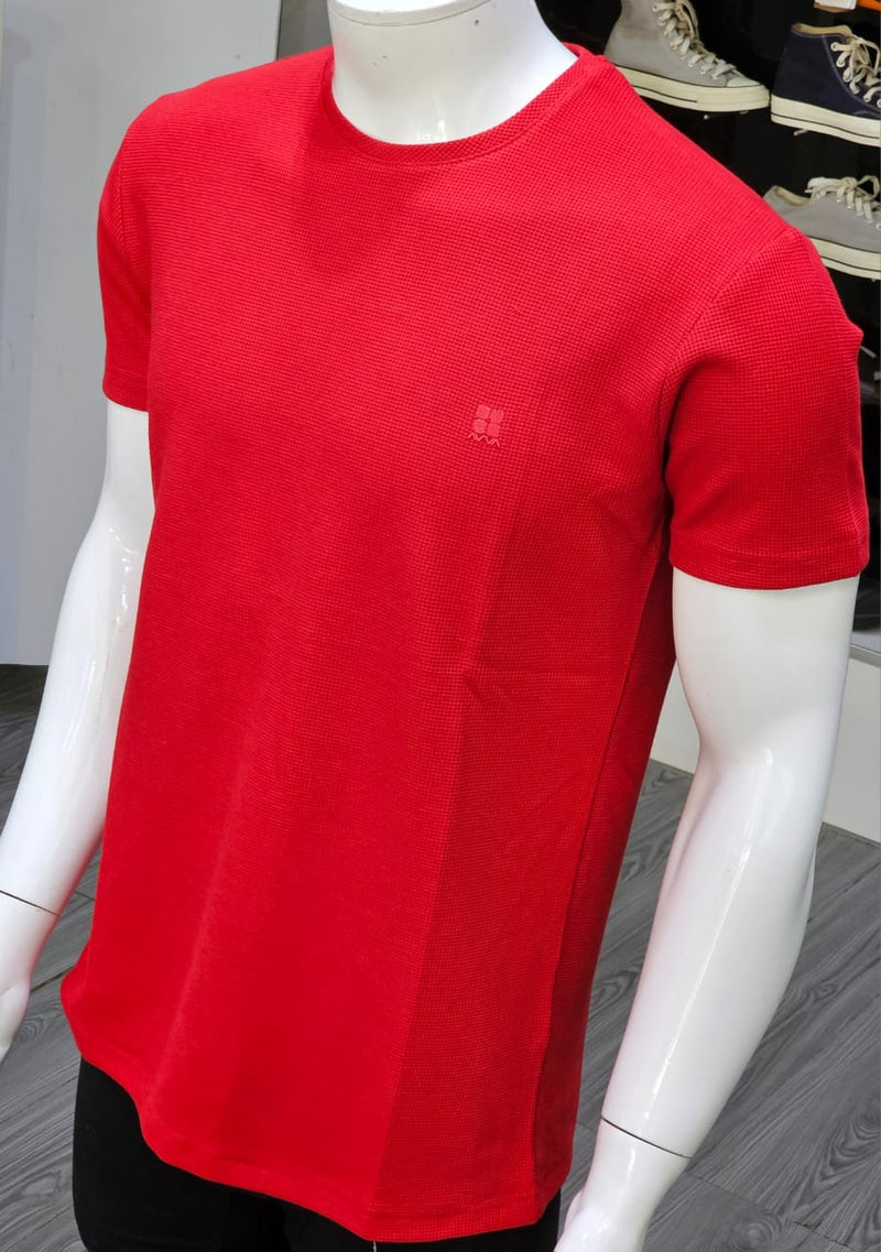 T-shirt Cotton AVVA Rouge