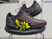 Basket cuir F12 Marron