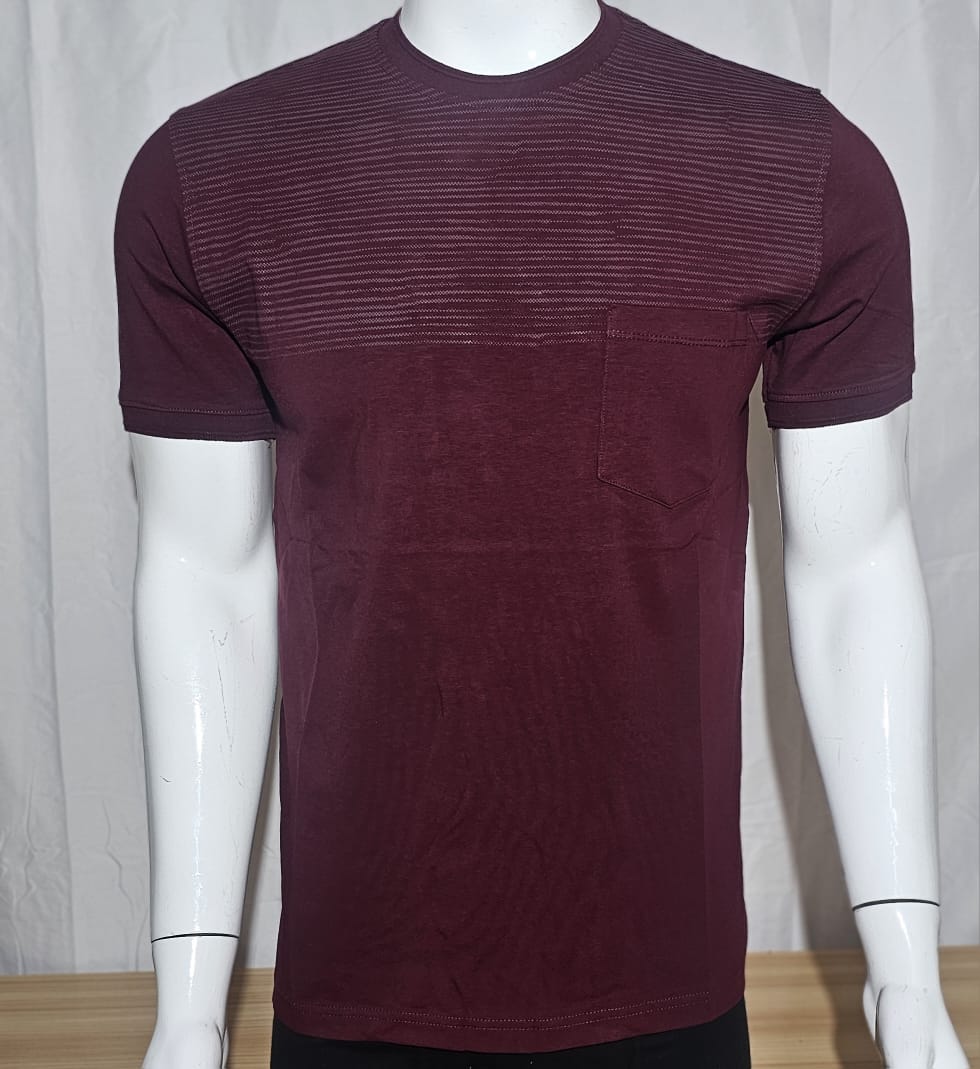 T-shirt Rys Poche Rouge Bord