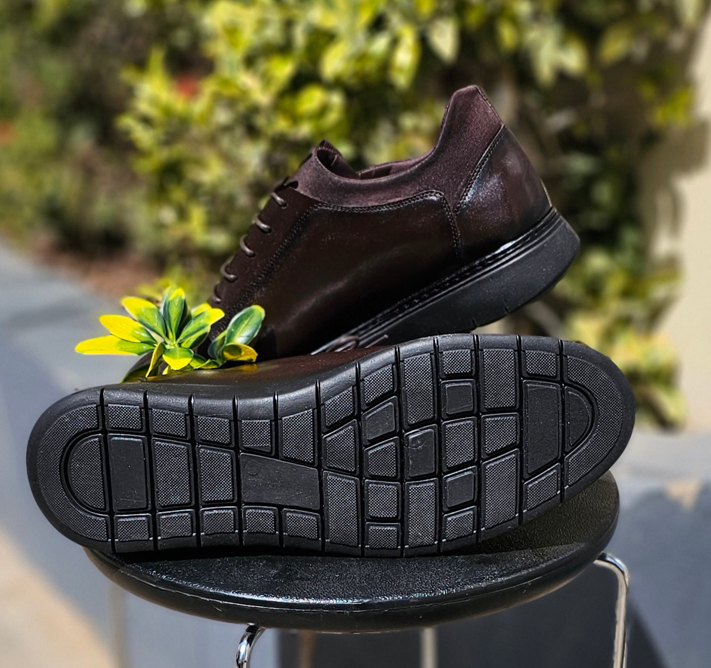 Basket Cuir 150# Marron