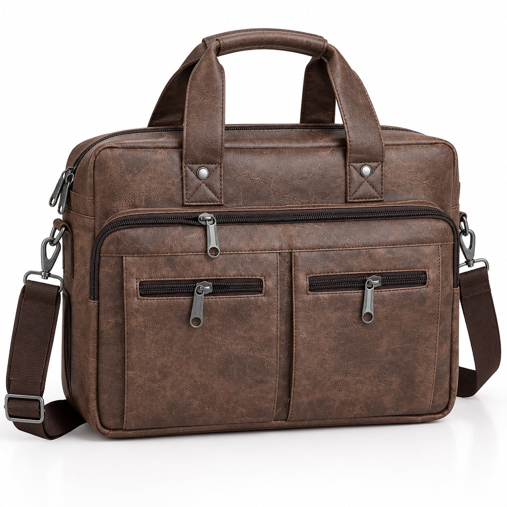 Sac cartable Marron