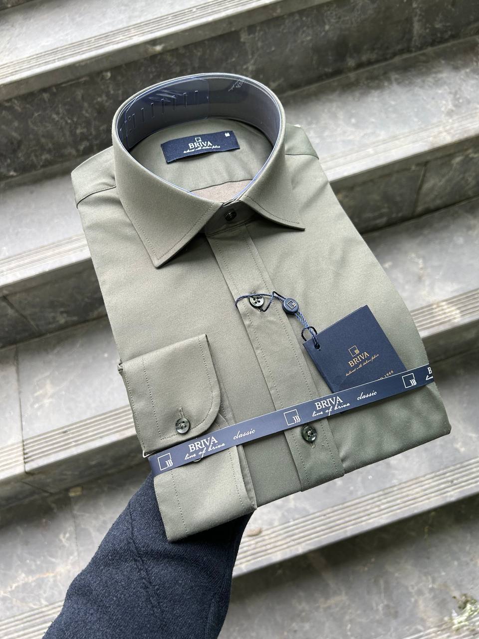 Chemise LM Briva Vert