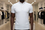 Polo col Button Cotton