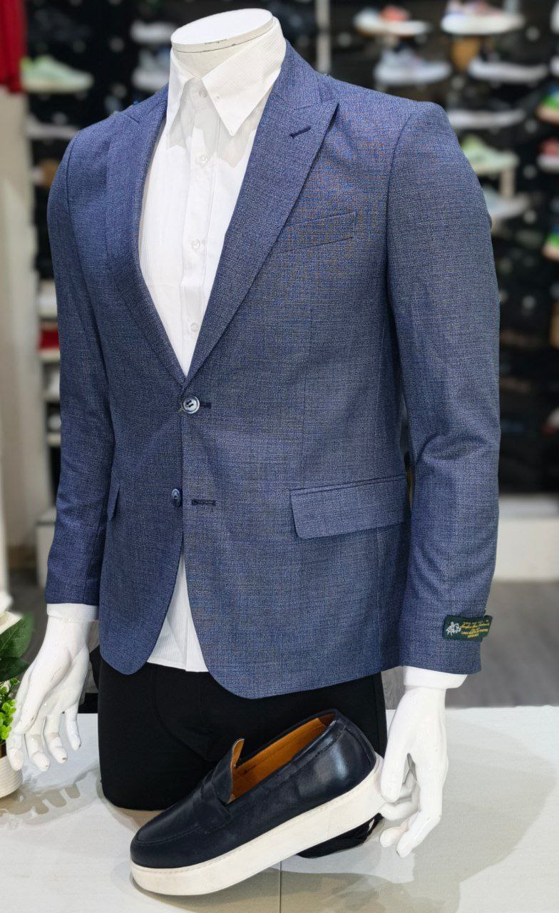 Blazer Cotton F# Bleu