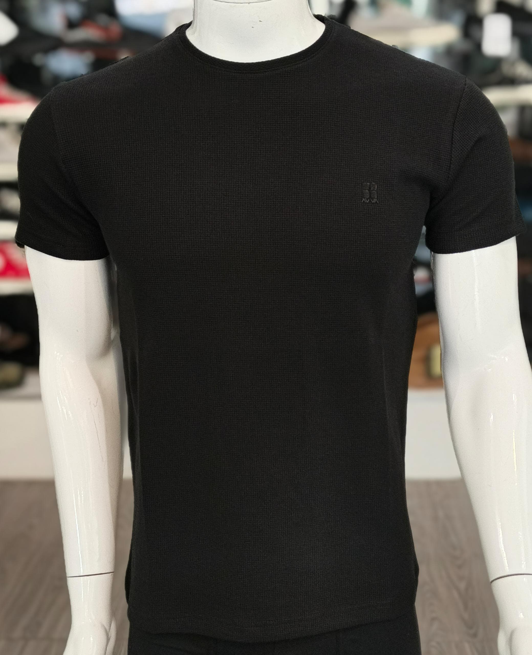 T-shirt Cotton AVVA Noir
