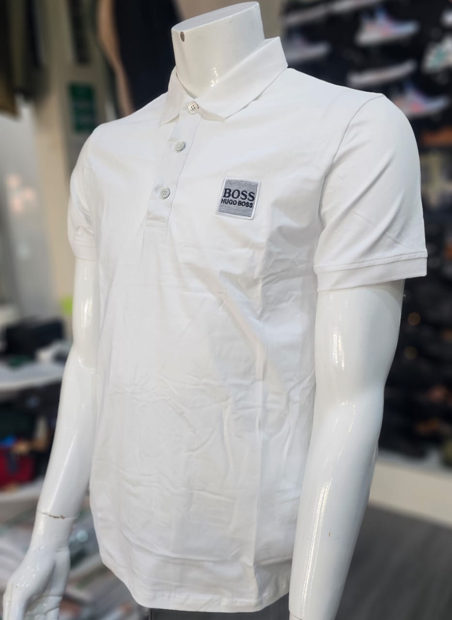 Polo Cotton Blanc