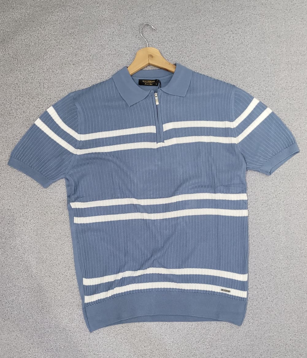 Polo Maille Bleu ciel
