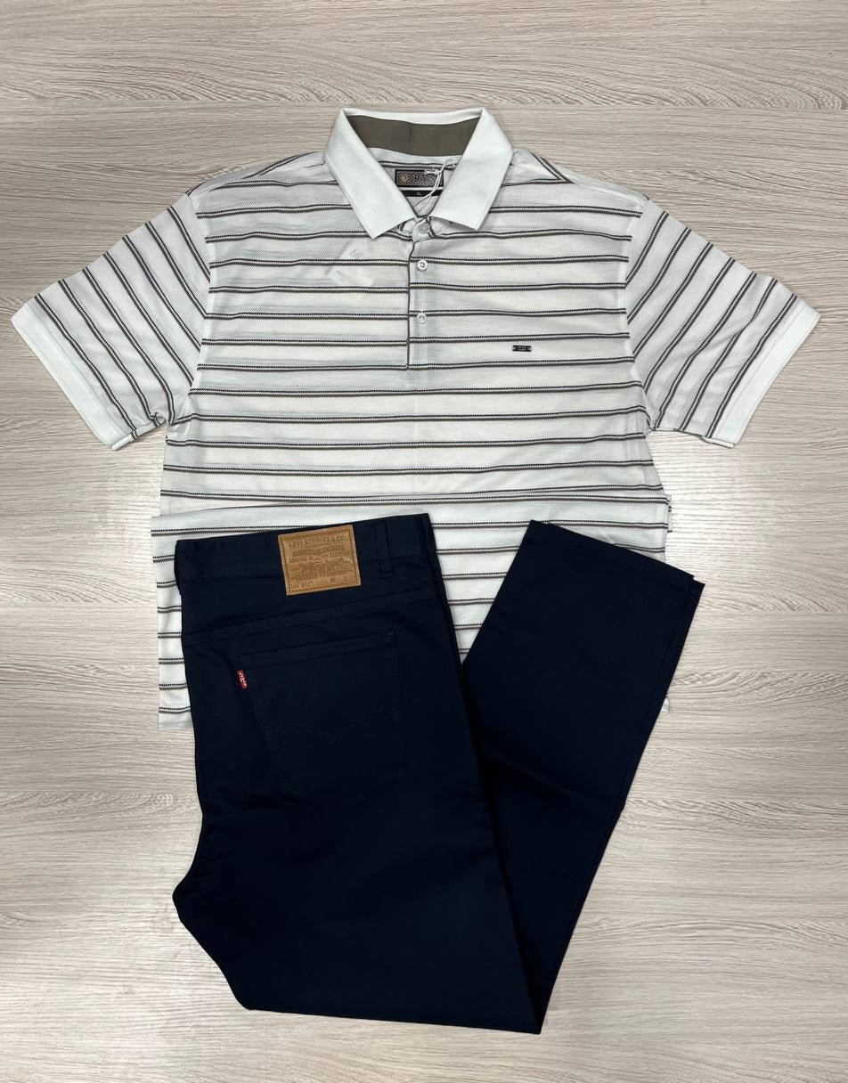Ensemble Polo kakki