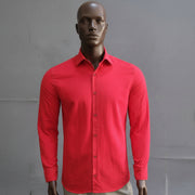Chemise Lin Rouge