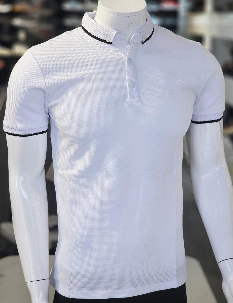 Polo Col Boutton