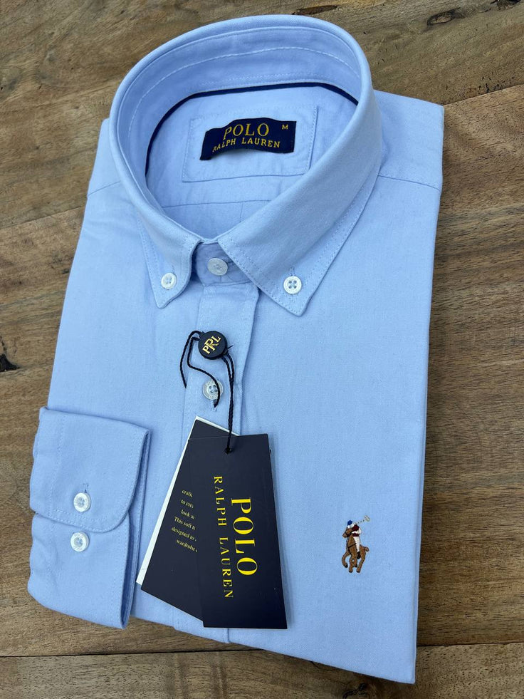 Chemise Polo Bleu ciel