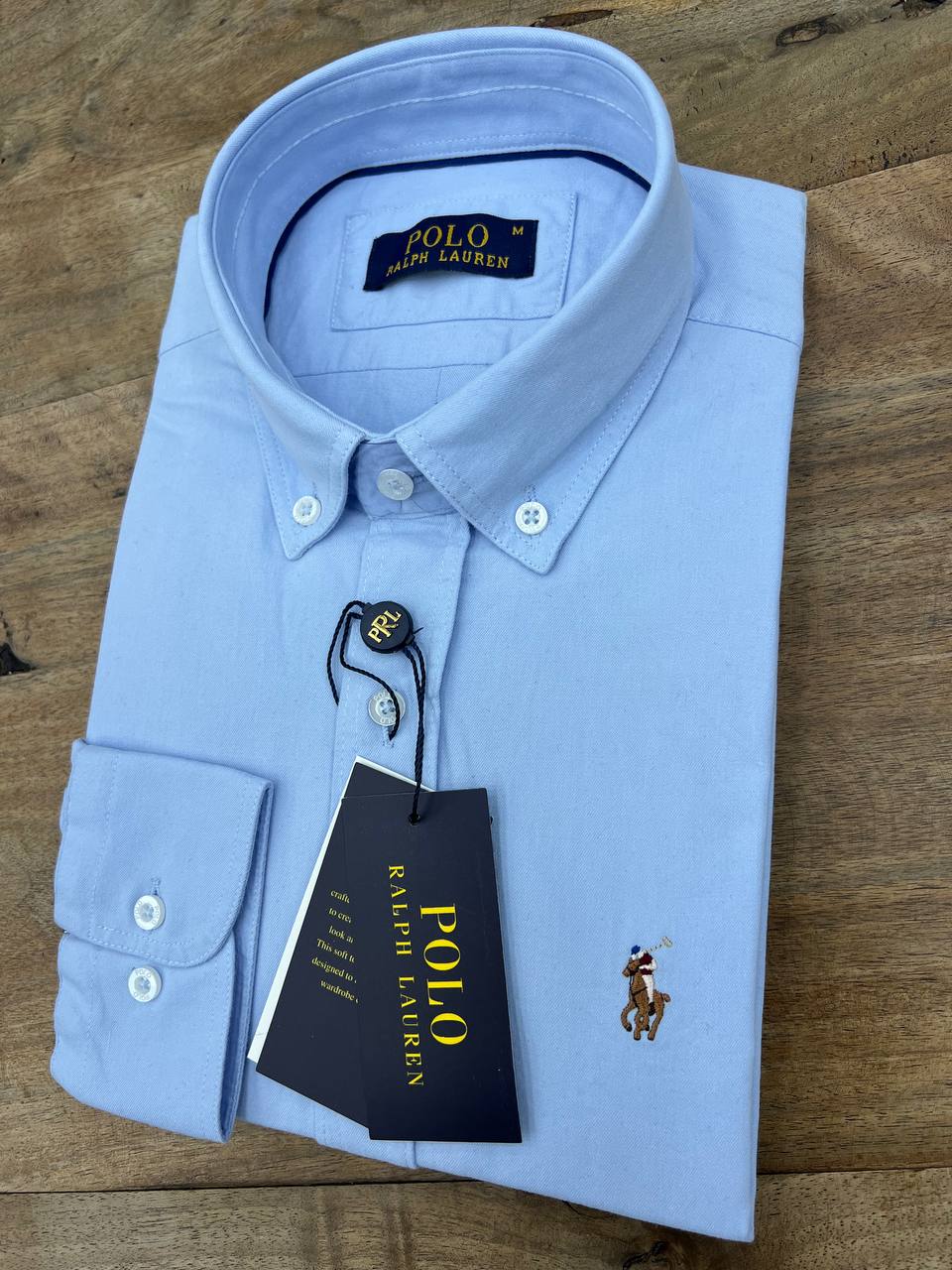 Chemise Polo Bleu ciel