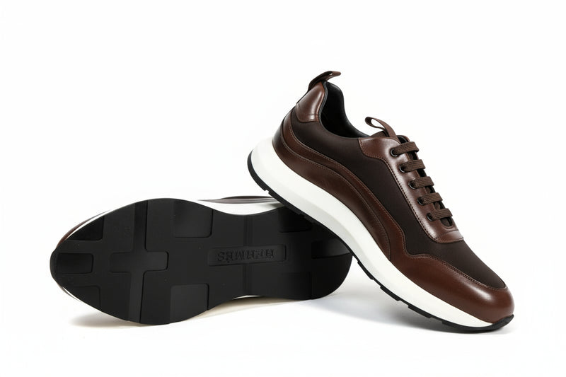 Basket Cuir 963# Marron