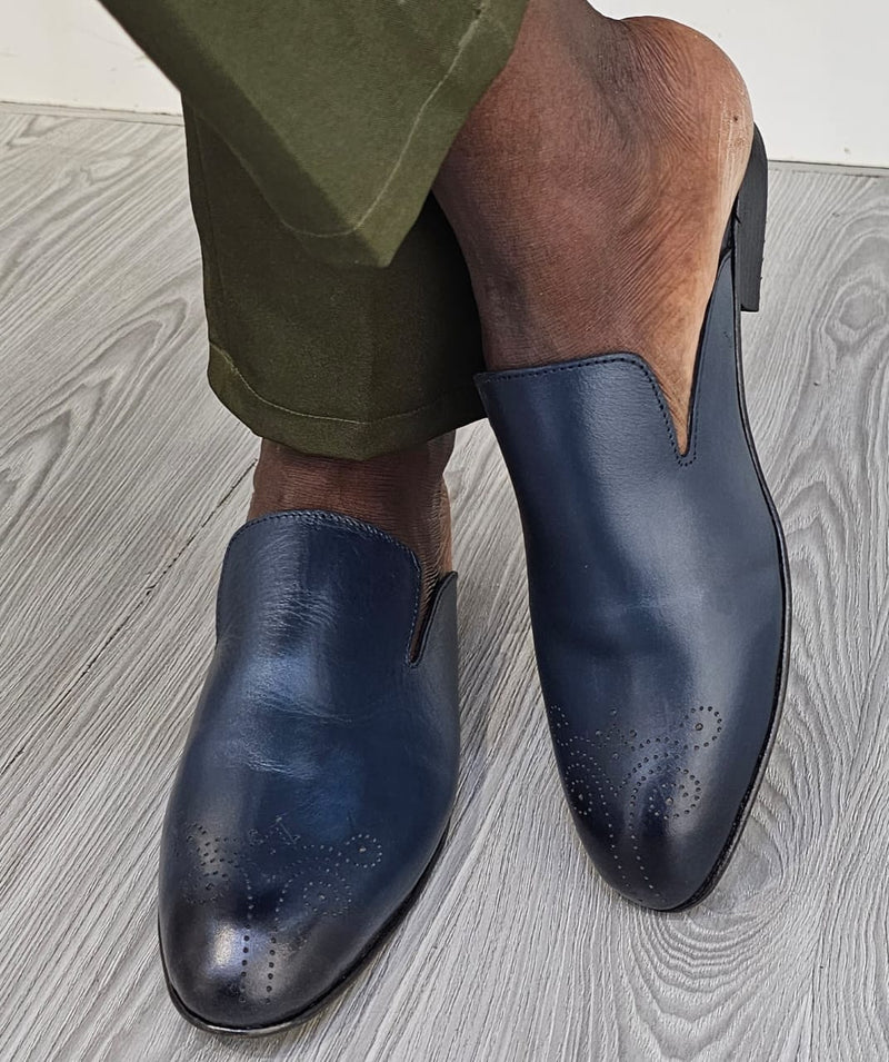 Babouche BT Bleu