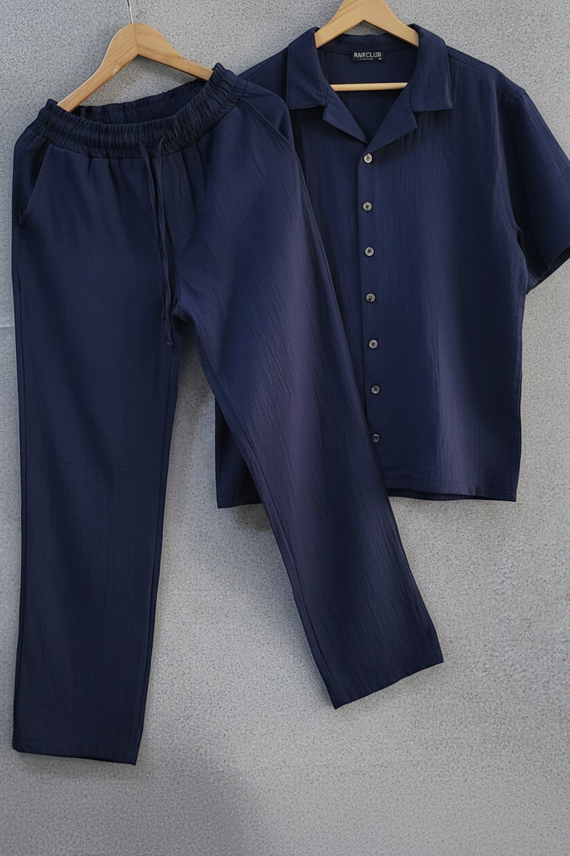 Ensemble Lin Bleu de nuit